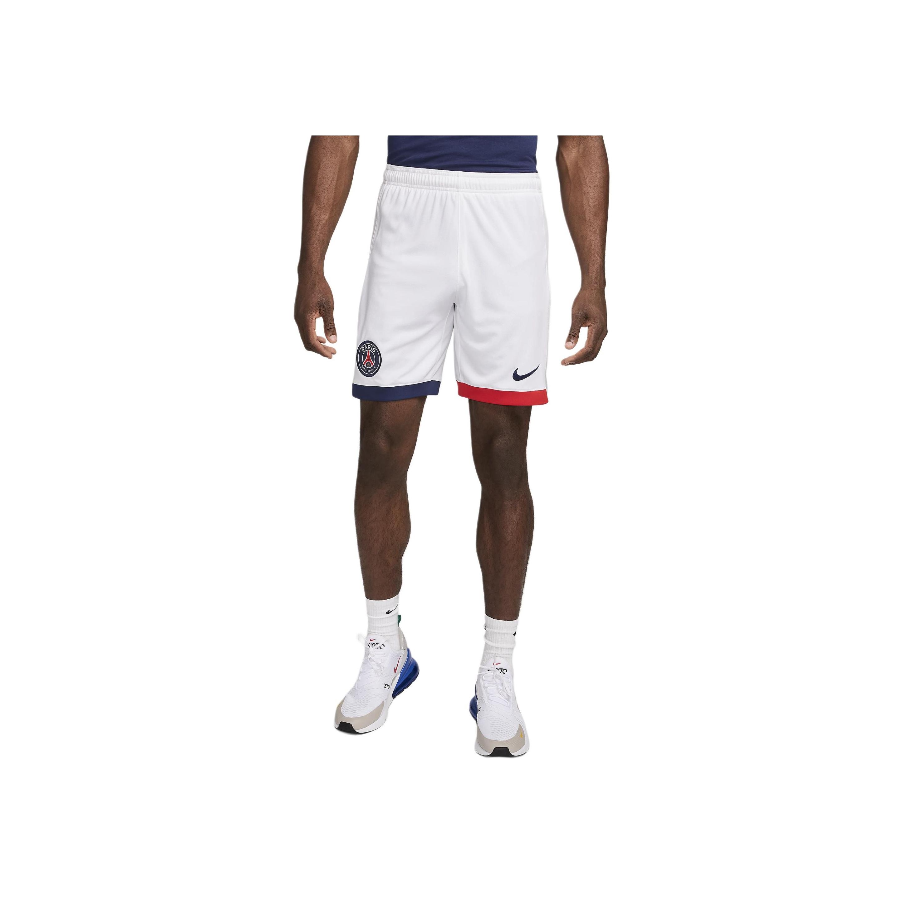 Nike Paris Saint-Germain Dri-Fit Stadium Away Logo Outdoor Casual Sports Elastic Waist Football Pants Men bottoms White FZ1536-100 XXL