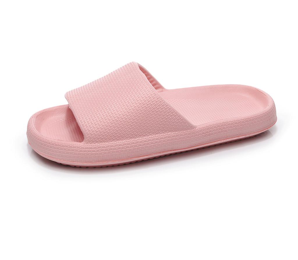 Cool slippers women's summer home non-slip bathroom bath couple eva deodorant soft bottom stepping on shit feeling women's slippers
