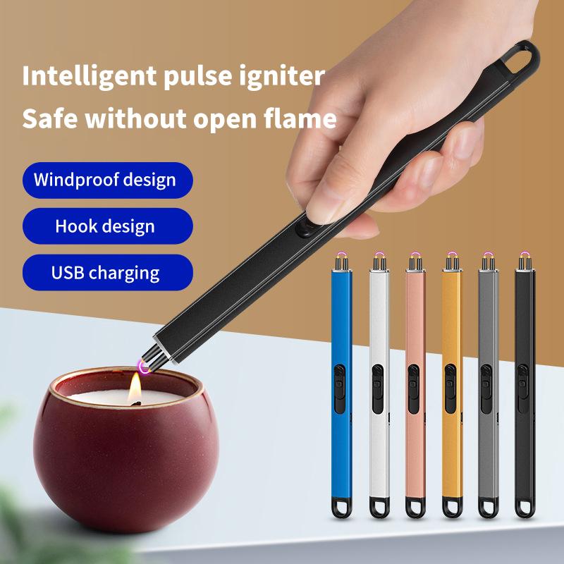 Aroma Candle Gas Stove Kitchen Igniter Pulse Ignition Gun Stick Electronic Outdoor Lighters