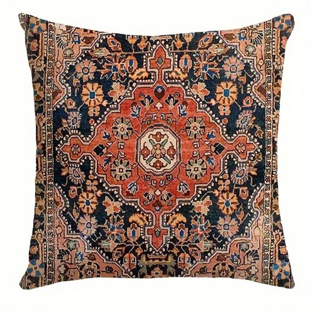 Bohemian Ethnic Style Pillowcase Living Room Sofa Cushion Cover Bedroom Room Home Decoration