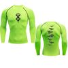 Anime 2D Print Quick-Dry Men's Sports T-Shirt: High Stretch, Tight-Fitting Fitness Wear