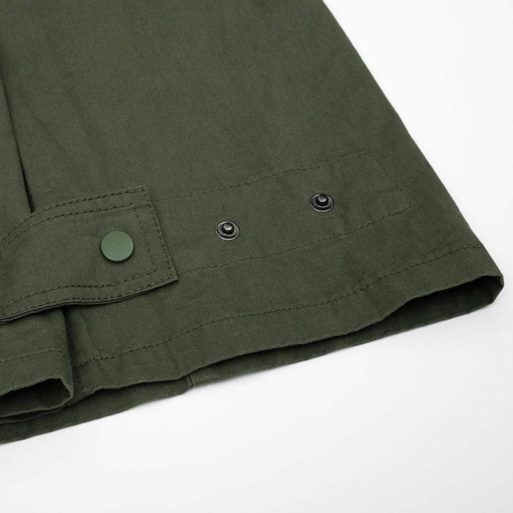 BLACKBLOND Vividi Hidden Guts Logo Wide Cargo Pants (Khaki)