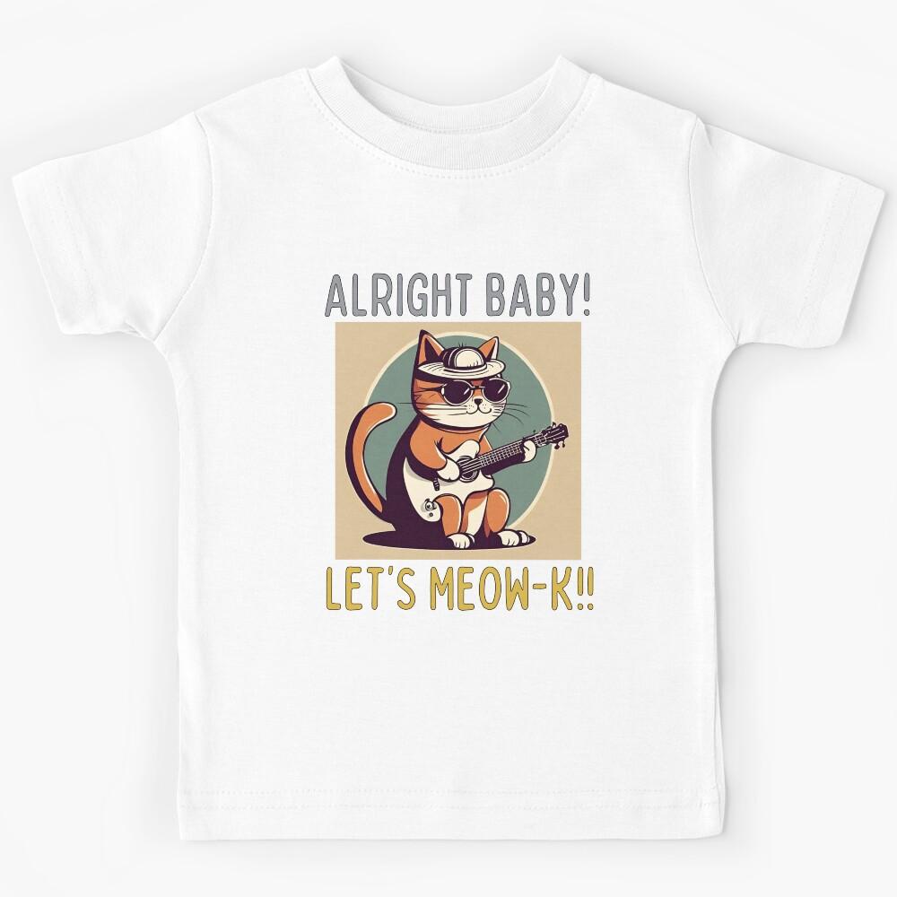 Meow and rock! Kids T-Shirt 100