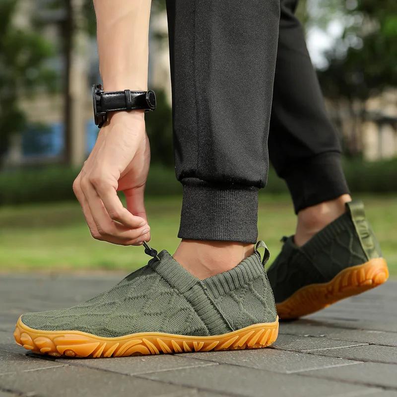 Fashion Large Men's Shoes, New Breathable Soft Soled Sports Hiking Shoes, Outdoor Anti Slip, Lightweight and Wear-resistant Sports Shoes