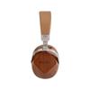 SIVGA Oriole Wooden Ear Cups Dynamic Closed Wired Headphones (Brown)