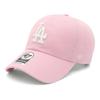 47 Cap Clean Up MLB Logo Los Angeles Dodgers Petal Pink