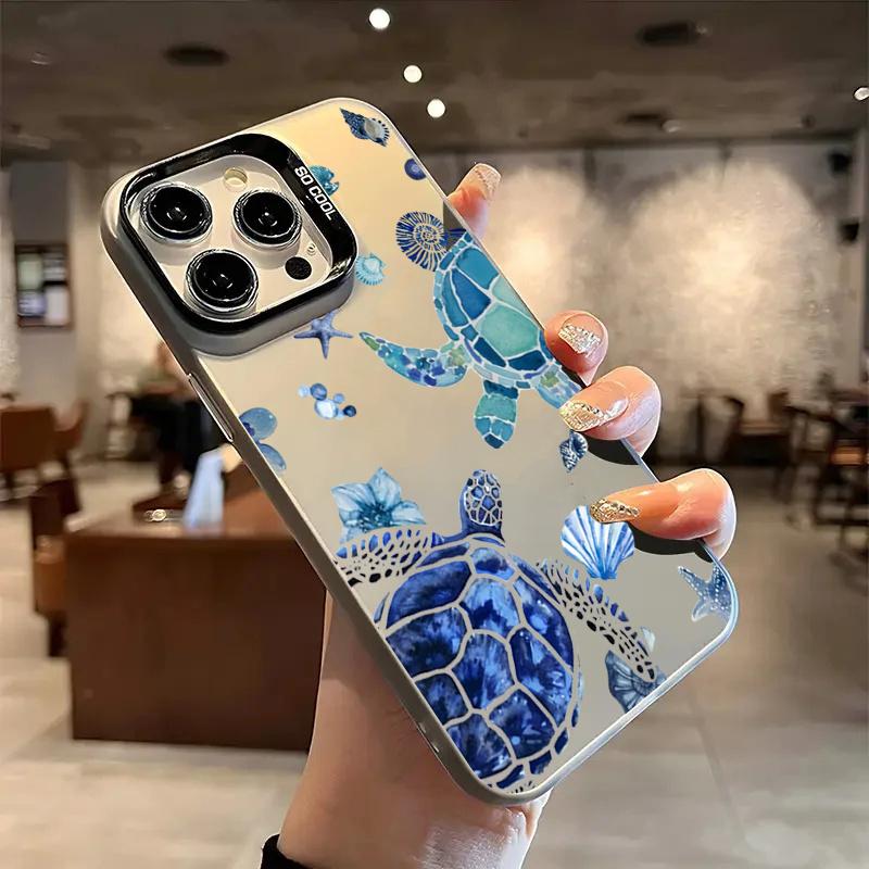 Summer Turtles Pattern Phone Case for Samsung Galaxy S25 S24 S23 S22 Ultra S23 S22 Plus FE A16 A56 A36 A35 A55 5G Funda Covers