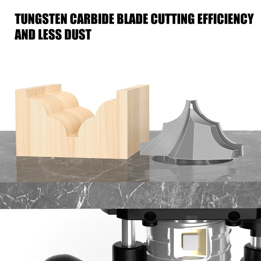 Double R Line Knife Slotting Knife Door Plate Knife Flower Line Knife Door Core Plate Milling Cutter Double R Line Knife Engraving Machine Cutter