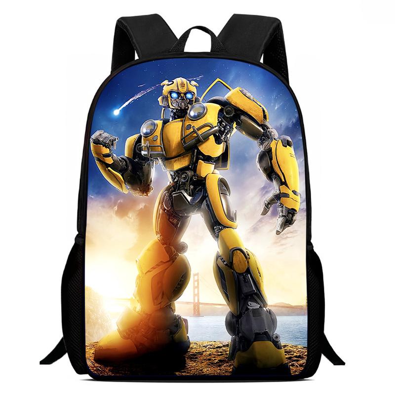 Transformers, Bumblebee Bag High Definition Multi-Function Oxford Lightweight Backpack