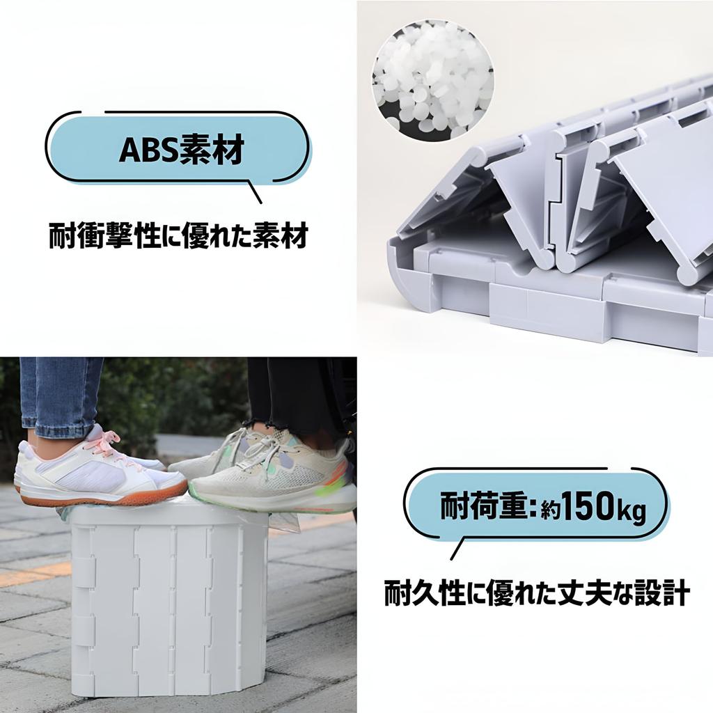 Aierbo Simple Toilet Disaster Prevention Foldable Disaster Prevention Mountain Traffic Construction Sleeping In Car For Nursing Easy To For 12