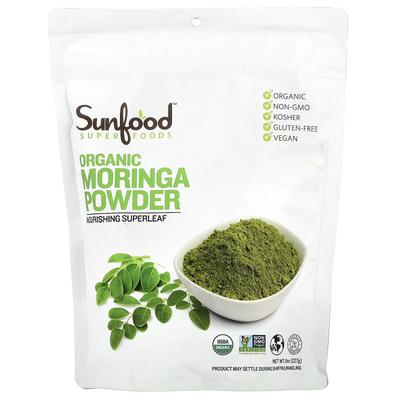 Bio Moringa Pulver, 8 Unzen (227 G)
