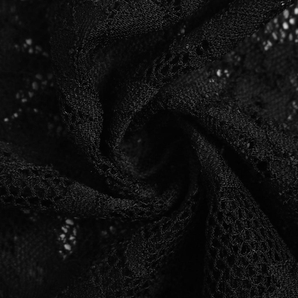 New Women's Sexy Lace V-Neck Black Bodysuit, European American Style, Cross-border Fashion Lingerie Top