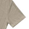 Mens V Neck Short Sleeve Solid Color Button Front Casual Summer T Shirt