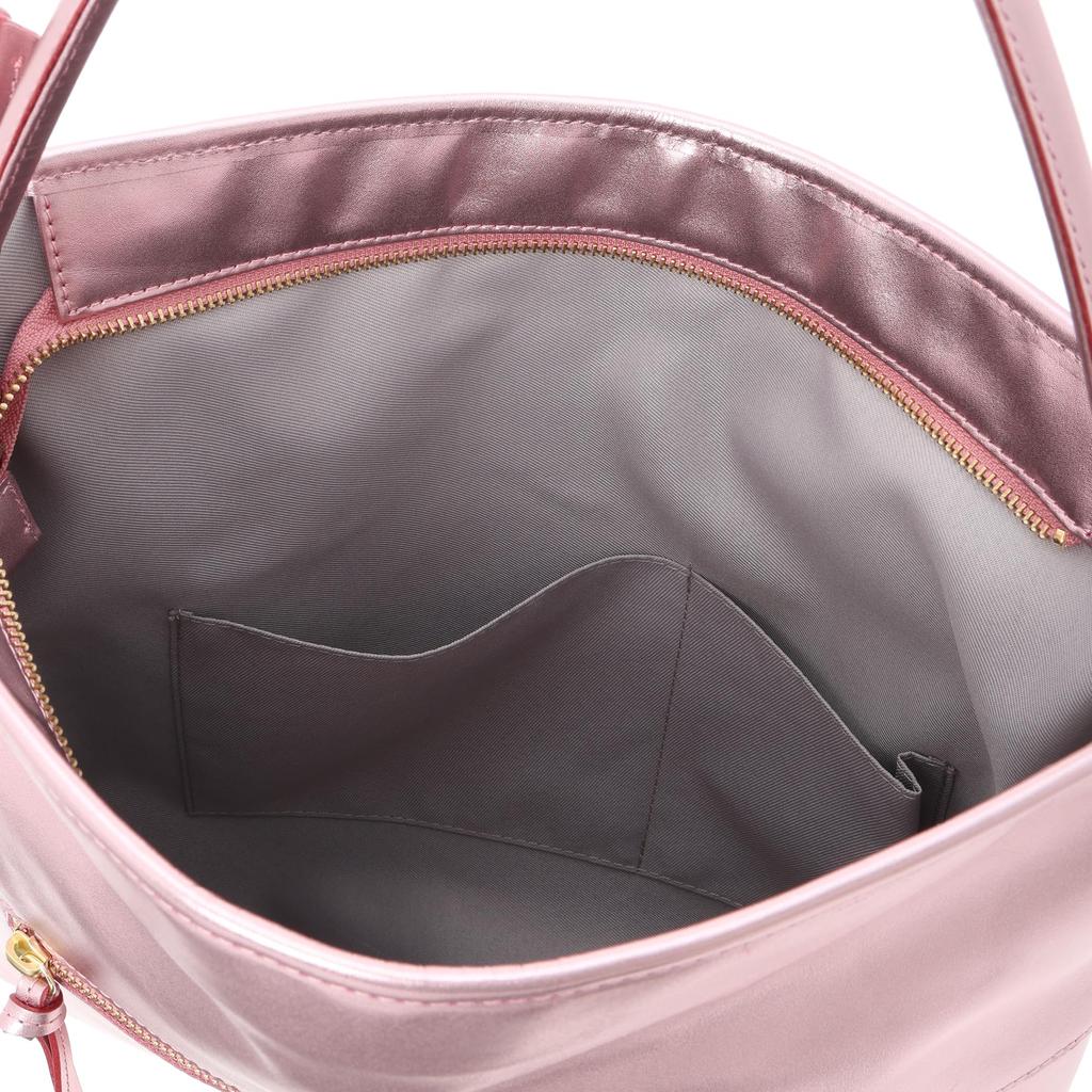 Perke Women's Leather Mesh Hand-Tied Tote Bag, 08-00-09720