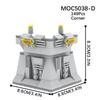 MOOXI WW2 Modern Military Architecture MOC Model Bricks DIY Diorama Adult Children Toy Building Blocks Set Montessori Gift Model