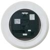 Seiko Clock HS533W White Analog Radio-Controlled Wall Clock, 346x32mm Diameter