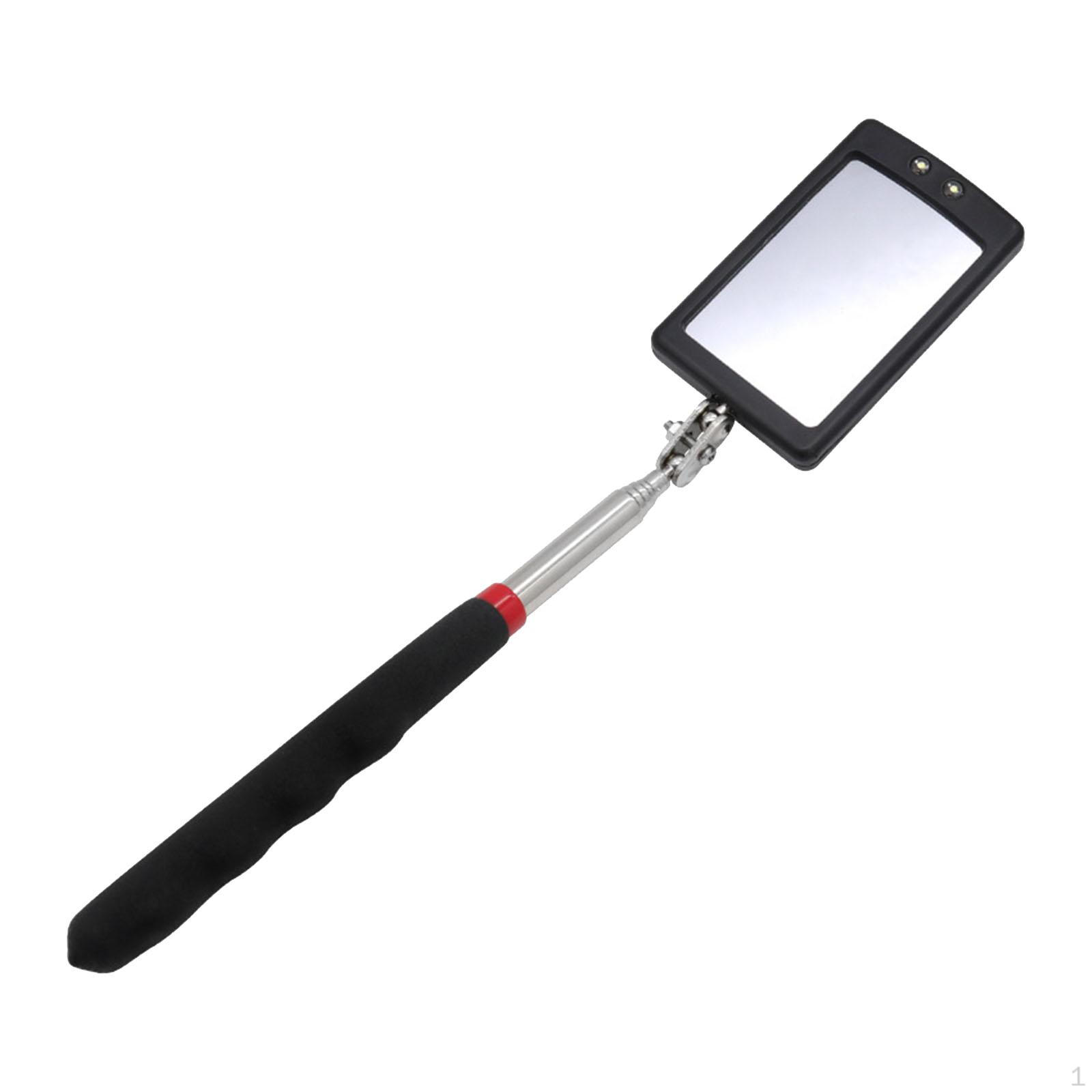 Car Telescopic Inspection Mirror Machine Multifunctional with Light for Home Use