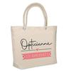 Beach Bag - PLANETEE - Optician On Vacation - Cotton - Large Capacity - Printed In France