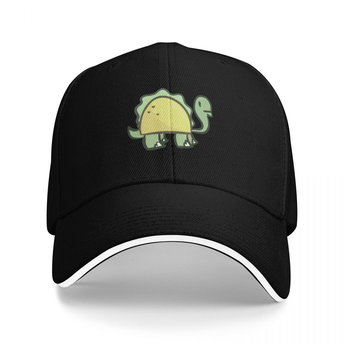 Taco Turtle Baseball Cap Fashion Beach Black Foam Party Hat Man Women S
