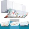 Blow-Proof Wind Guide Cover Universal Adjustable Deflector Outlet Baffle  Air Conditioner Outlet