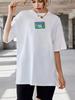 T-shirt with Funny Print VHS Cassette