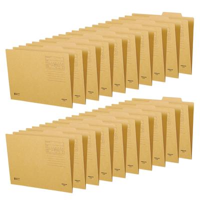 KOKUYO Individual File Folders, A4 Size, Kraft Paper, Set of 20 (A4-IFKX20)