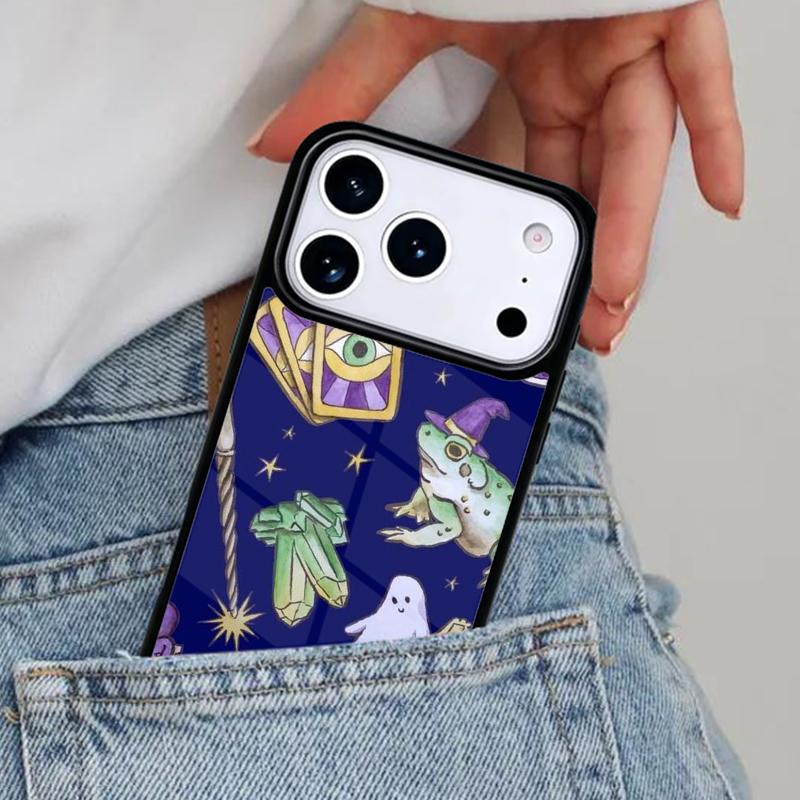 

Мягкий чехол для телефона Лягушка-ведьма для iPhone 17ProMax 12 13 14 15 16e 17 Pro Max Plus Air Cover iPhone 13