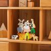 Baby Farm Stacking Wooden Block Toys Animal Cow Educational Toys Baby Balance Building Blocks Creative Toys Wooden Stacking Toy