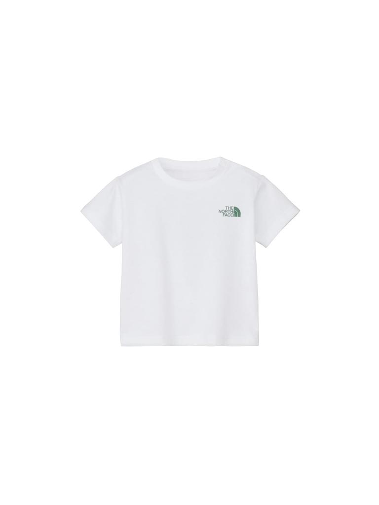 The North Face Shiretoko Toko Short Sleeve Cut and Sewn Size Size White Tee, T-Shirt, B, 80,