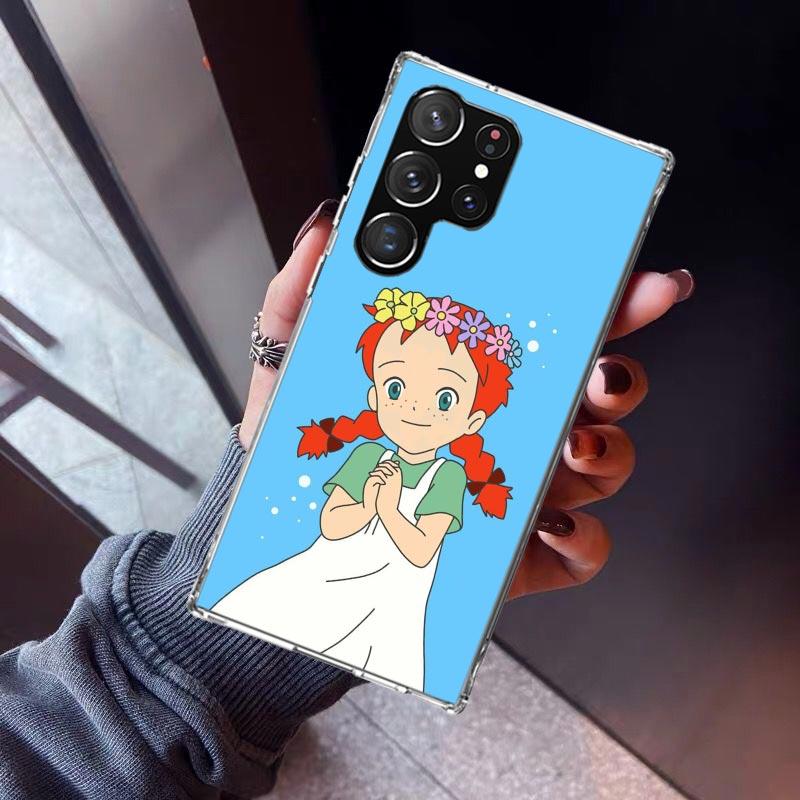 A-Anne Of Green Gables Shirley Phone Case For Samsung Galaxy S23 S24 S25 Edge S26 Ultra S22 + S21 Plus S20 FE Cover Silicone Pri