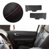 Microfiber Leather For Honda Pilot 2009 2010 2011 2012 2013 2014 2015 Car Accessories Front Door Armrest Panel Cover Trim