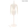1Pc Doll Mannequin Coat Hanger Skirt Support Wedding Mannequin Stand For Dollhouse Humanoid Model Toy Gown Display Form