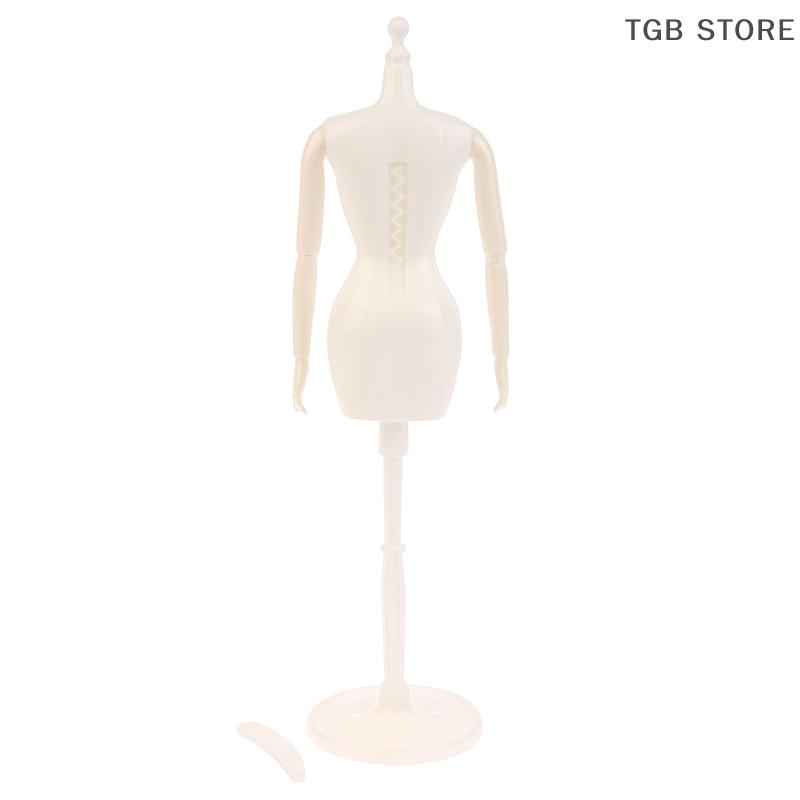 1Pc Doll Mannequin Coat Hanger Skirt Support Wedding Mannequin Stand For Dollhouse Humanoid Model Toy Gown Display Form