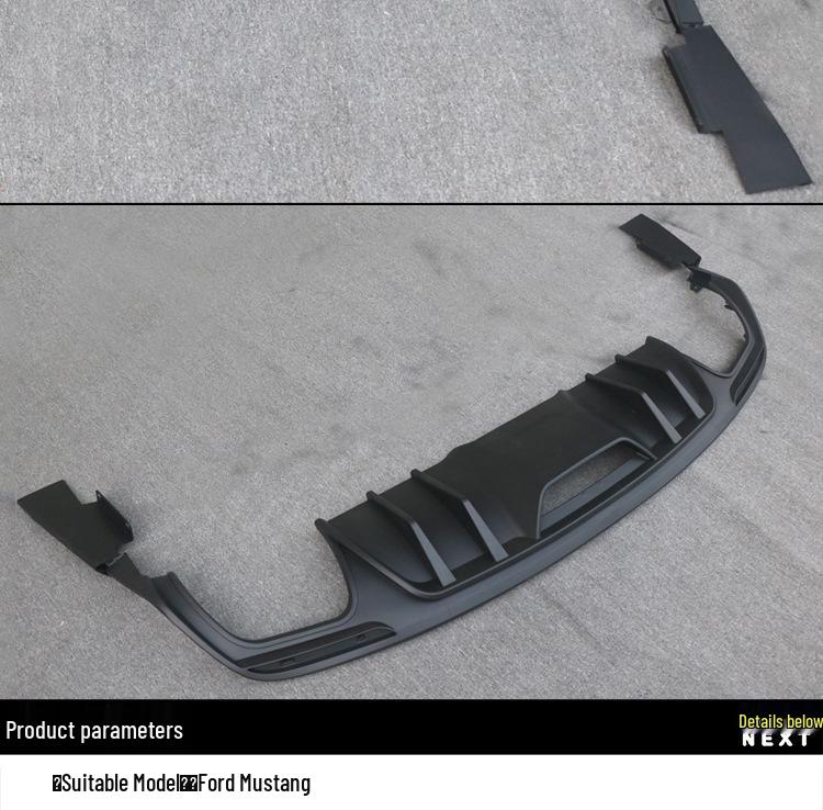 15-17 Ford Mustang RTR Quad Exhaust Rear Diffuser Lip & Body Kit