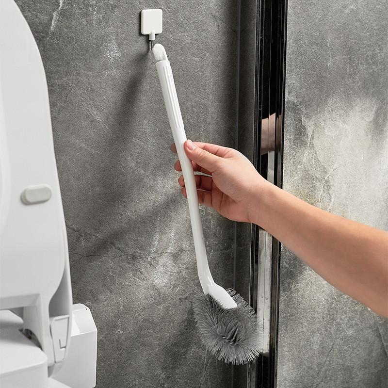 Toilet Soft Bristle Brush For Multi Surface Cleaning In Bathroom And Home