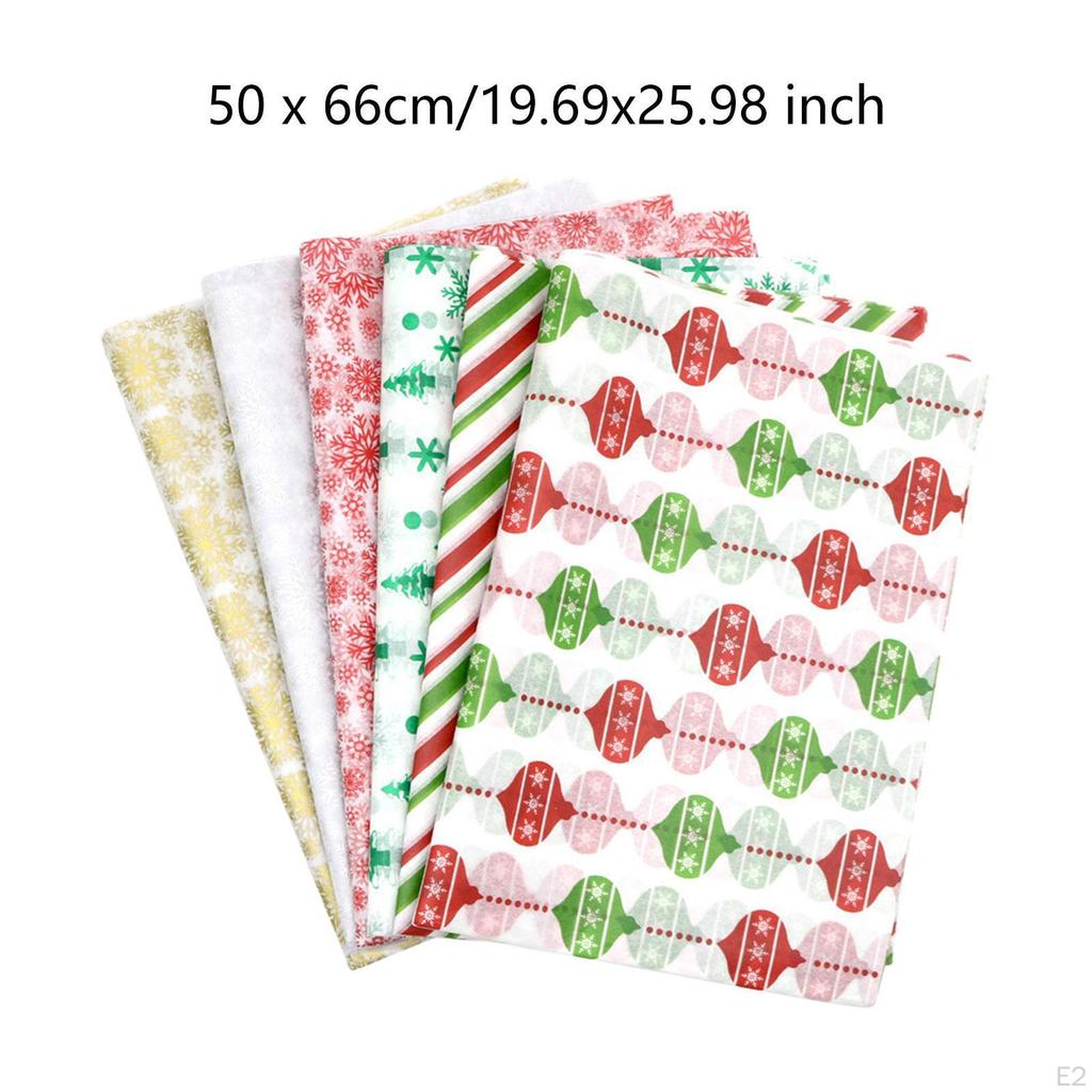 Weihnachts-Seidenpapiere für Geschenktüten Verpackung Dünn Trendig Mehrzweck Kreativ