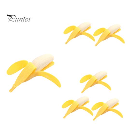 Anxiety Relief Toy 1/2/3Pcs Simulation Peel-off Banana Squeeze Stress Fruit Pinch Sensory Soft Kids Adults TPR Ball Calming Fidget
