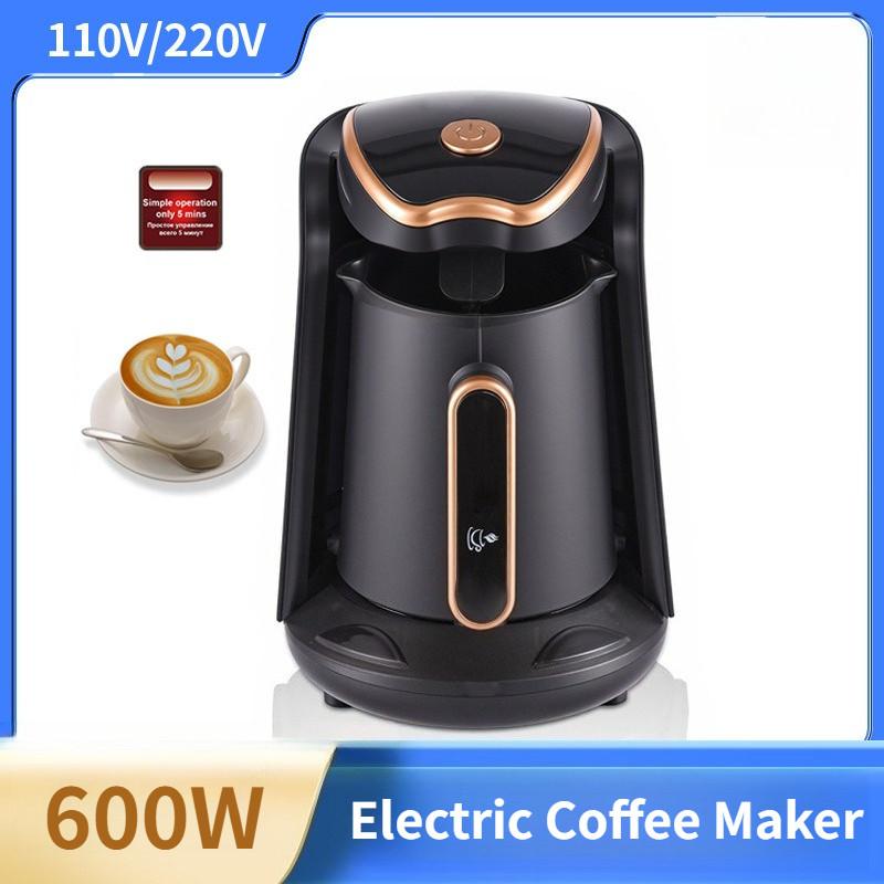Portable Semi Automatic Office Coffee Maker Household Heating Coffee Cup Turkey Electric Coffee Pot