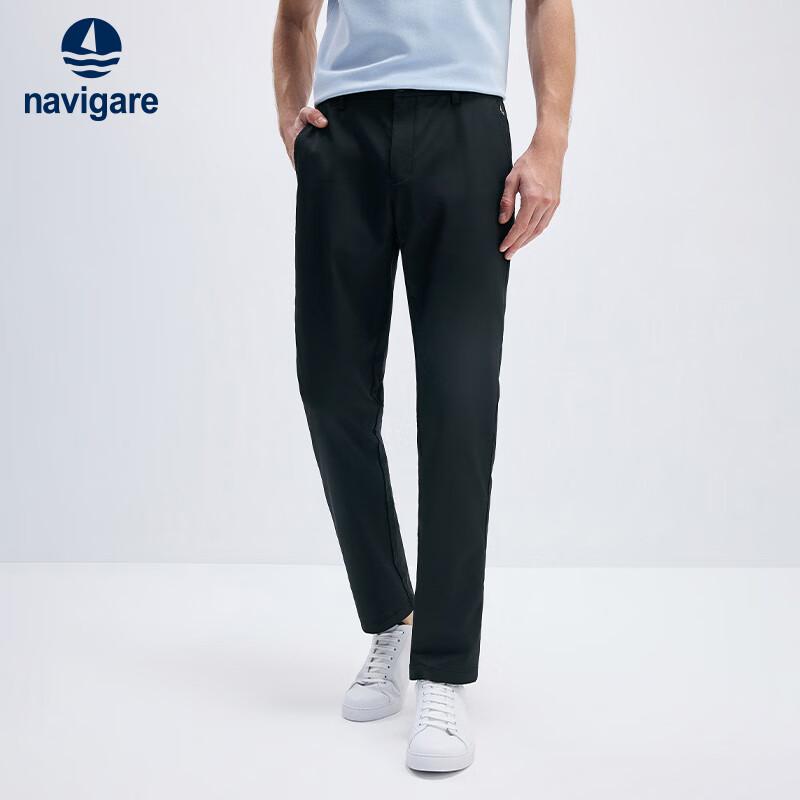 

Navigare Men s Cooling Straight-Leg Casual Trousers 34