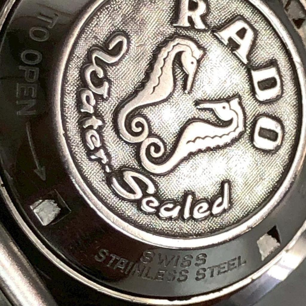 Used RADO Watch Diastar Quartz Oval Analog
