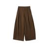 Vintage Brown Baggy Cargo Pants Men Koraen Harajuku Suit Pants Office Casual Trousers Wide Leg Work