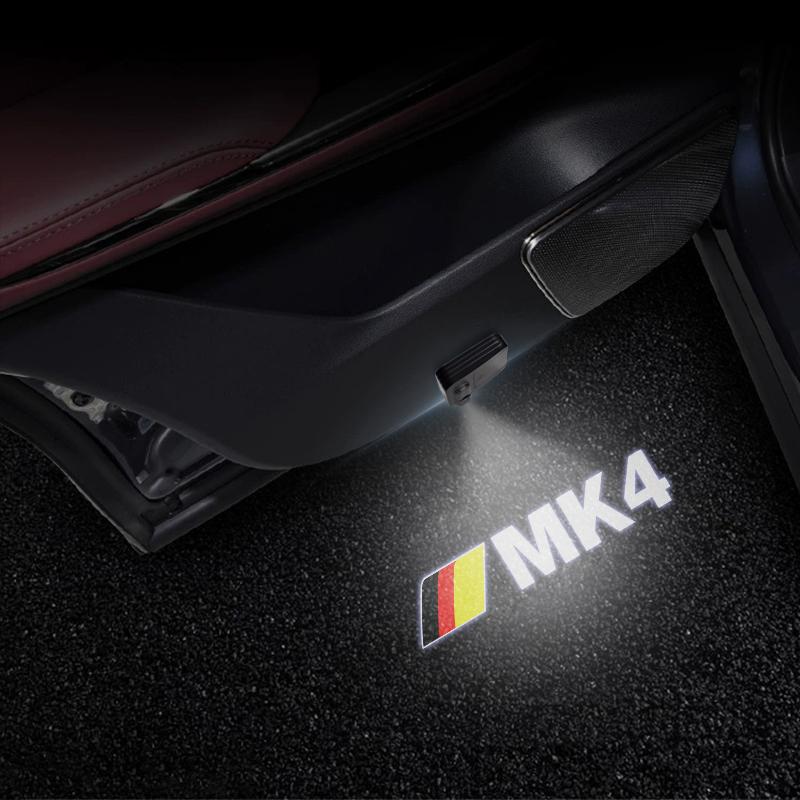 

LED For Golf Polo MK2 MK3 MK4 MK5 MK6 MK7 MK8 Logo GTD R32 R34 R35 R36 Car Door Courtesy Light Laser Projector Welcome Lamp 1x For 1 Door