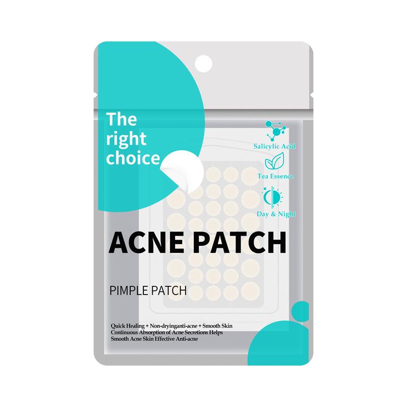 40-Star Acne Patches: Cute Hydrocolloid Covers for Absorbent Pus Removal, Anti-Acne Day & Night Use