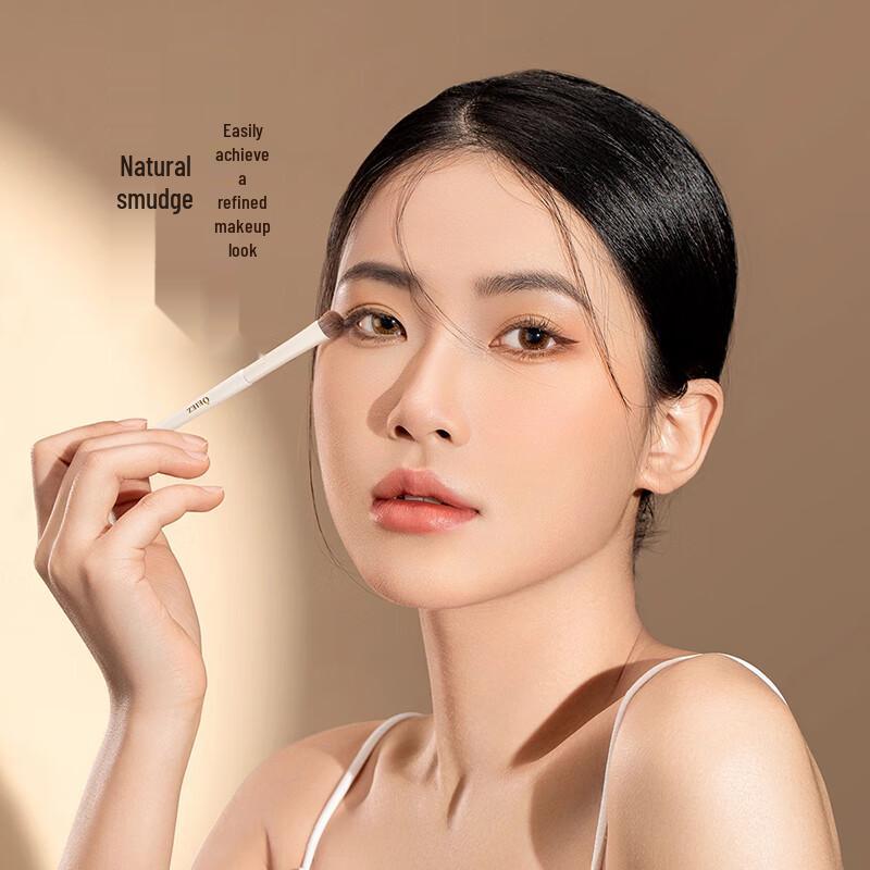 Oeiez 12dílná sada štětců na make-up se zvířecími štětinami