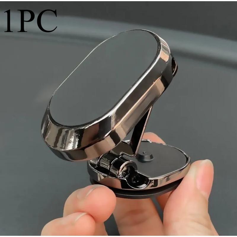 

1 шт. новый сплав складной вращающийся автомобильный кронштейн, автомобильное магнитное крепление, сильный магнитный автомобильный держатель для навигации на приборную панель, универсальный для мобильного телефона 1PC