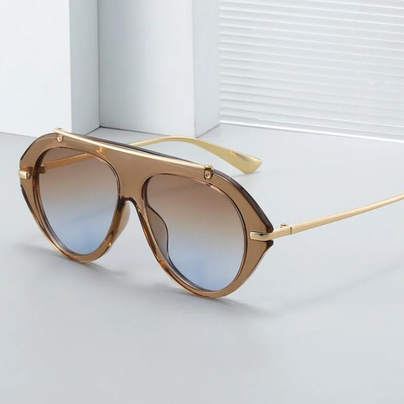 Extra-large Pilot Sunglasses for Men Women Modern Vintage Style Outdoor Activities Street Photography UV Resistant Glasses