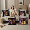 Five N-Nights At F-Freddys Pillow Case Plush Fabric Soft Double Sided Print Sofa Cushion Cover Throw Pillow Covers