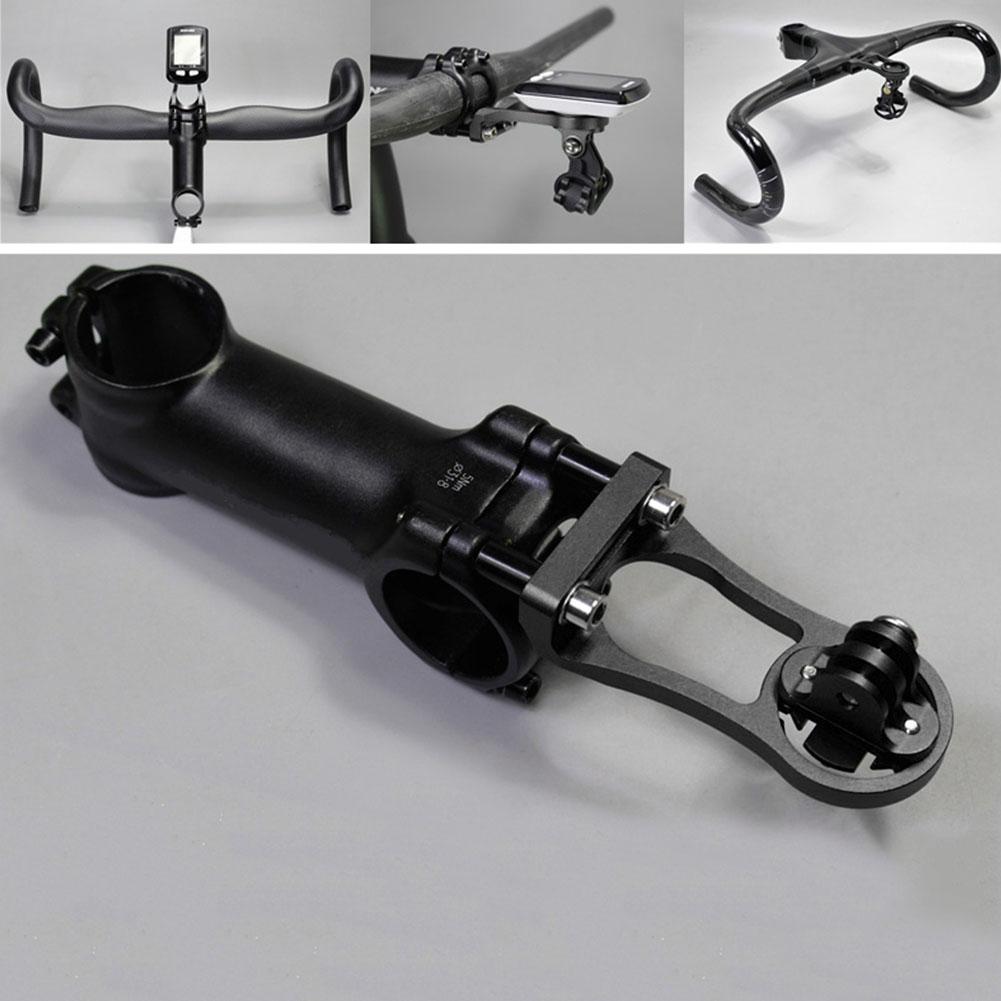 Metal Bike   Computer Mount GPS Bracket Holder Fit for   Black