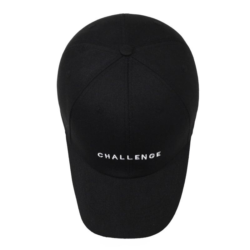 Korean Minimalist Unisex Baseball Cap: Trendy Spring/Summer Outdoor Duckbill Hat with Sun Protection