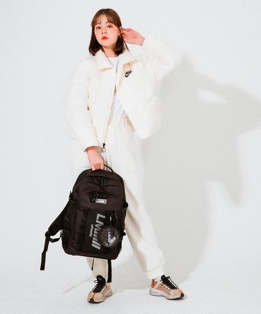 Lemine Mesh Basic Backpack - Black -